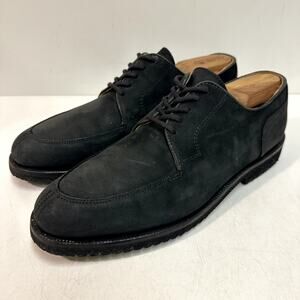 VERY GOOD Rancourt & Co. x Cole Haan Black Gray Nubuck Split Toe Vibram USA 9 D